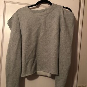 cold shoulder sweater